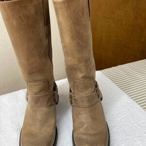 Penny Loves Kenny Harness Leather Bike Boots 6m